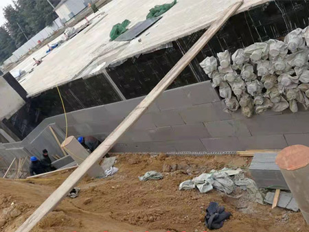 南京防水墙护板工程案例